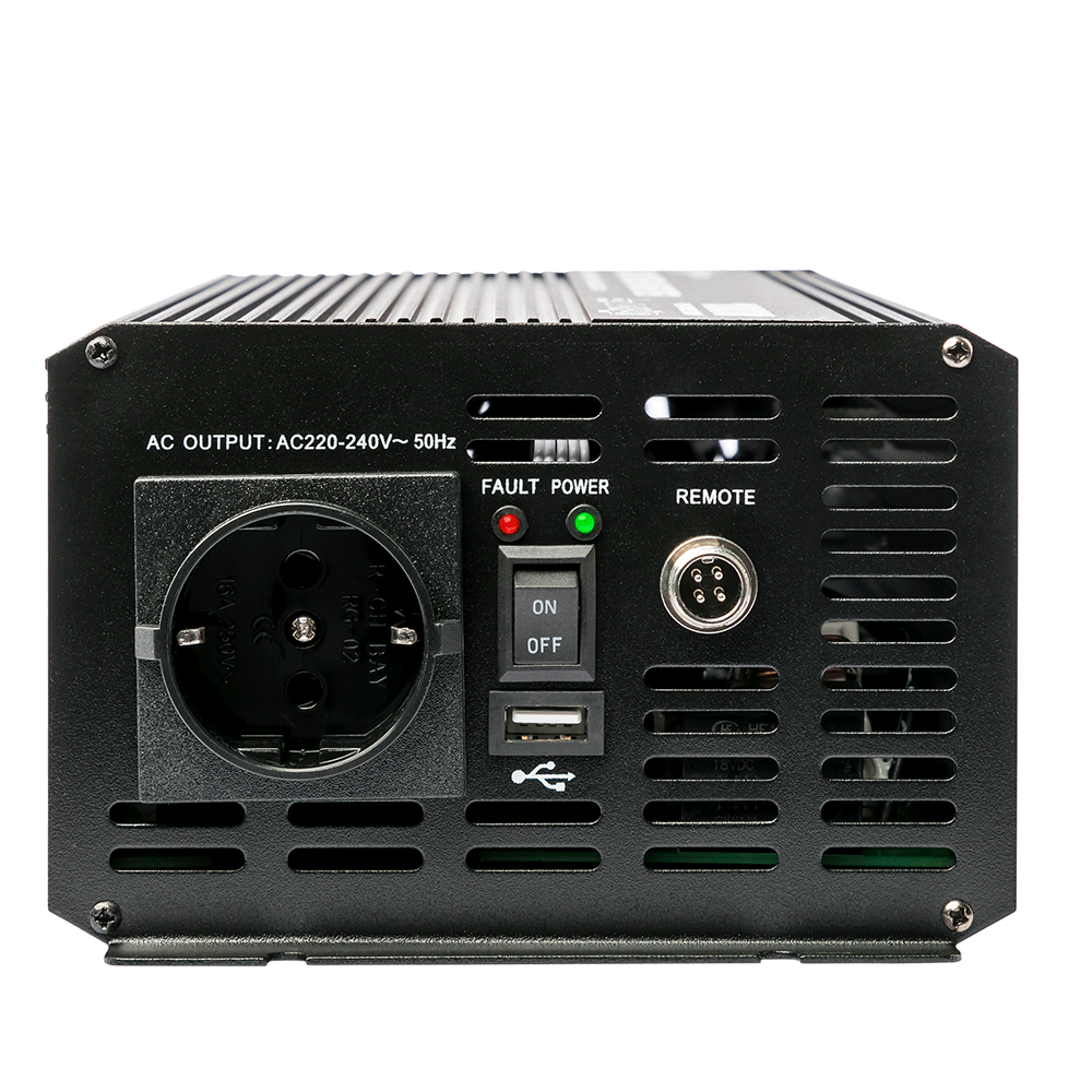 WATTSTUNDE® 1000 W / 2000 W 24 V Sine Wave Inverter WS24/1000SI