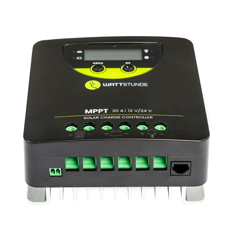 WATTSTUNDE® 20 A 90 V MPPT Solar Laderegler WLR-BT 20.90 MPPT 12 / 24 V – Marine Infinite Shop (4/6)