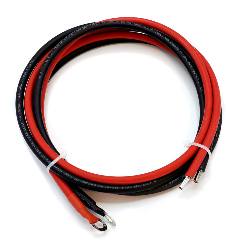 WATTSTUNDE® 4mm² battery connection cable BAKA20-OS/BAKA04-OS without fuse