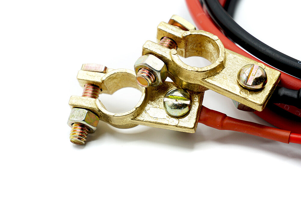 WATTSTUNDE® 6 mm² Battery Connection Cable BAKA30 with 30 A Fuse and Battery Terminals in Set