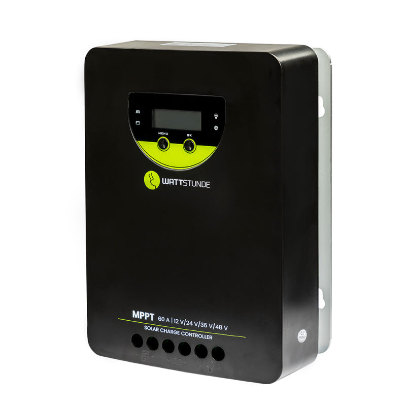 WATTSTUNDE® 60 A 140 V MPPT Solar Laderegler WLR-BT 60.140 MPPT 12 / 24 / 36 / 48 V – Marine Infinite Shop (2/6)