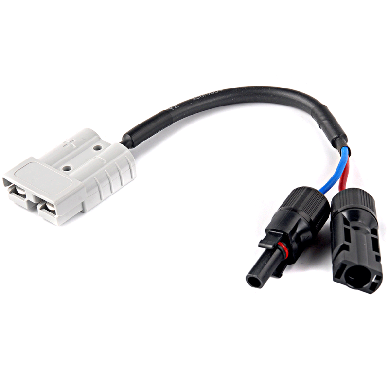 WATTSTUNDE® Adapterkabel (2 x) 4 mm² Typ-MC4/A50 20 cm schwarz – Marine Infinite Shop (1/5)