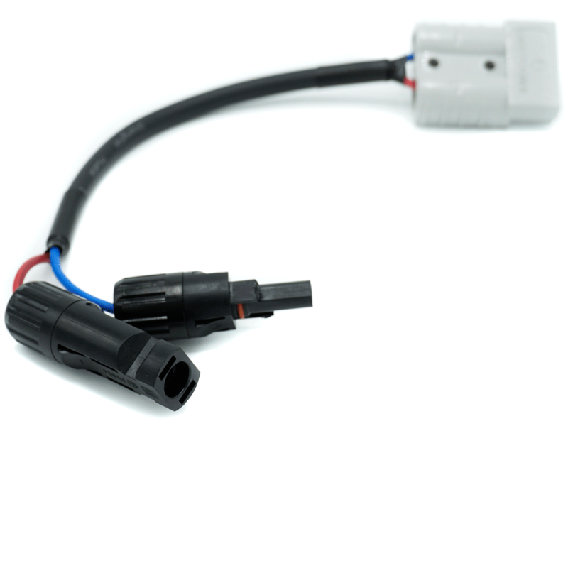 WATTSTUNDE® Adapterkabel (2 x) 4 mm² Typ-MC4/A50 20 cm schwarz – Marine Infinite Shop (4/5)