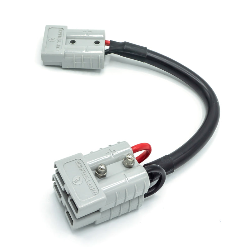 WATTSTUNDE® Adapterkabel (2x)4 mm² A50/2xA50 (Parallel) 20 cm schwarz – Marine Infinite Shop (4/4)