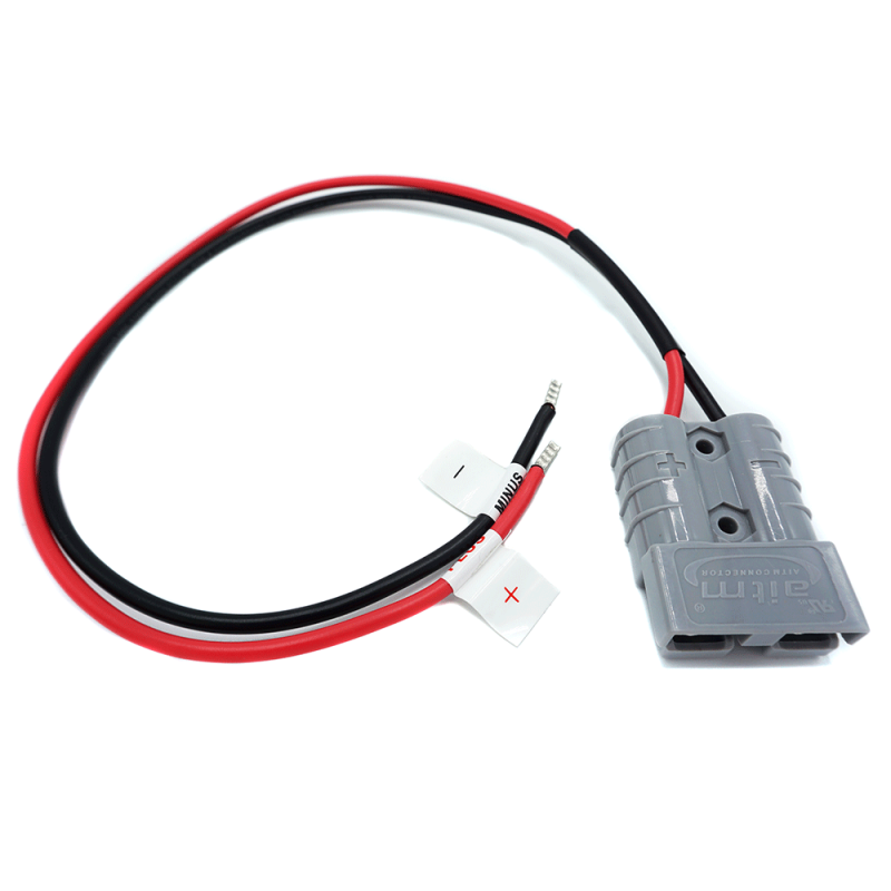 WATTSTUNDE® Adapterkabel 4 mm² A50/Aderendhülse 50 cm schwarz – Marine Infinite Shop (1/2)