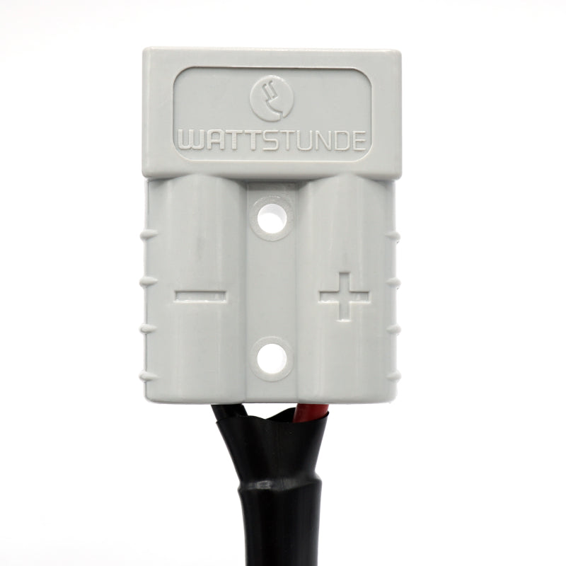 WATTSTUNDE® Adapterkabel 4 mm² A50/XT60 weiblich 3Pin 20 cm schwarz – Marine Infinite Shop (2/5)