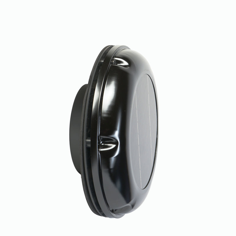 WATTSTUNDE® AERO Solarlüfter mit Akku rund, schwarz – Marine Infinite Shop (2/5)