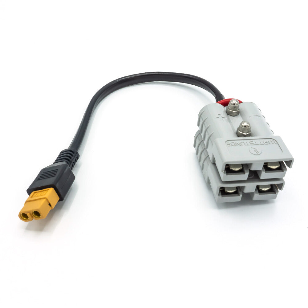 WATTSTUNDE® AK-XT60-A50.2-S Y-series connector XT60 female to 2x Anderson A50