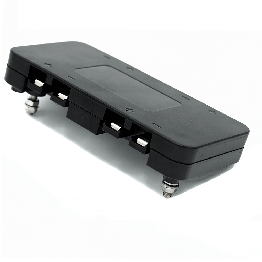 WATTSTUNDE® Anderson Verteiler 4 Eingänge für BAX Batterieboxen AV4BAX – Marine Infinite Shop