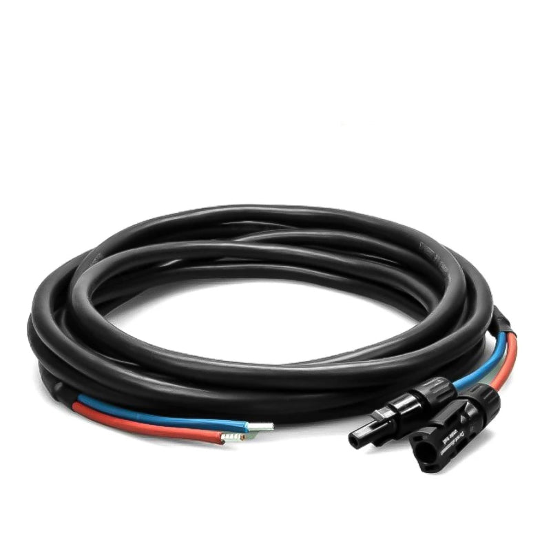 WATTSTUNDE® Anschlusskabel (2x)6 mm² Typ-MC4/Aderendhülse 5 m schwarz – Marine Infinite Shop (1/4)