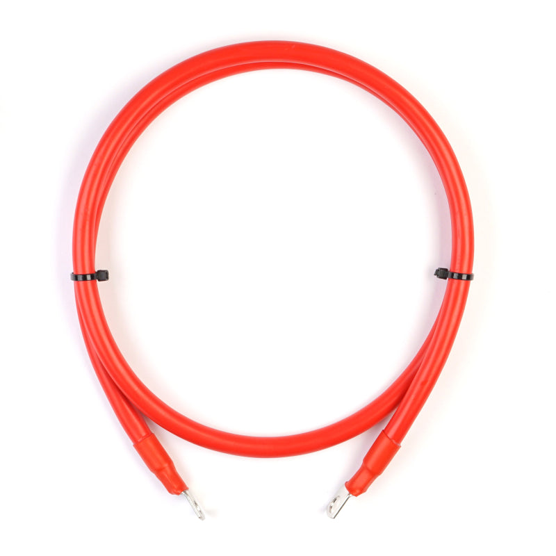 WATTSTUNDE® Batteriekabel 35mm² M8/M10 130cm rot