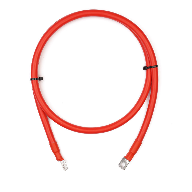 WATTSTUNDE® Batteriekabel 35mm² M8/M8 130cm rot