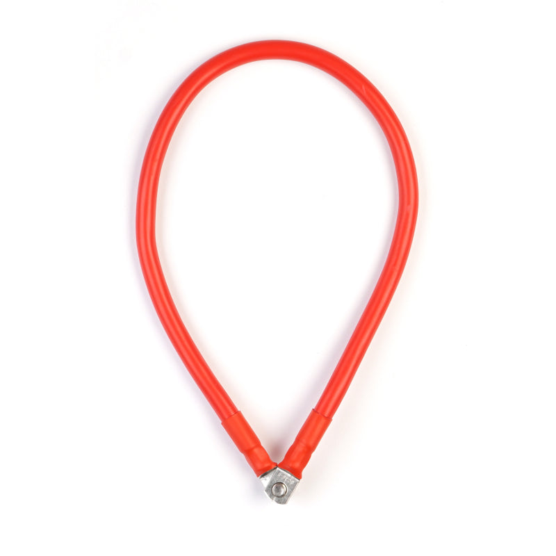 WATTSTUNDE® battery cable 35mm² M8/M8 60cm red