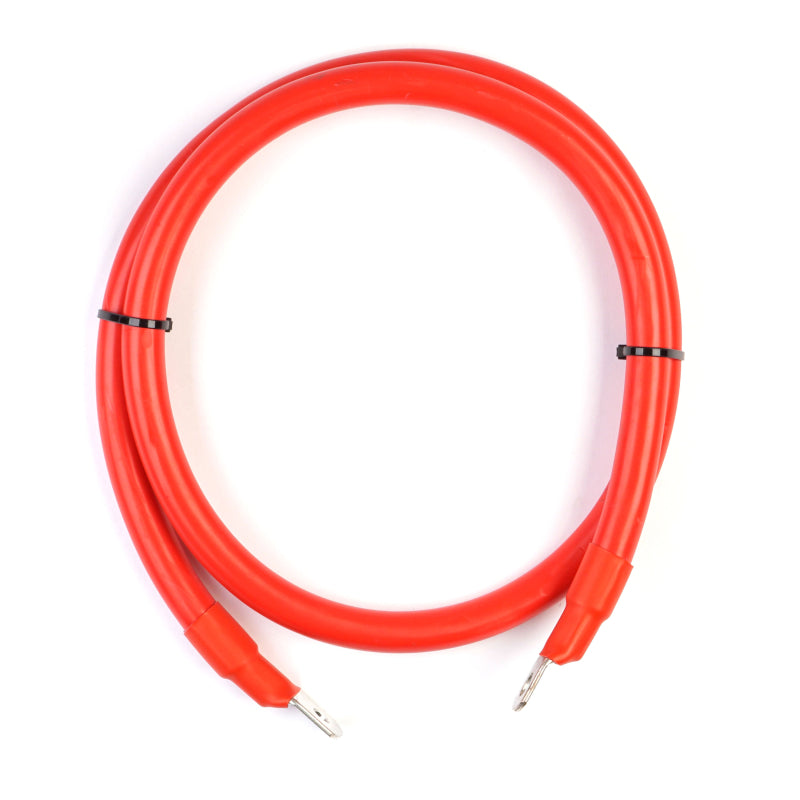 WATTSTUNDE® battery cable 70mm² M8/M10 130cm red