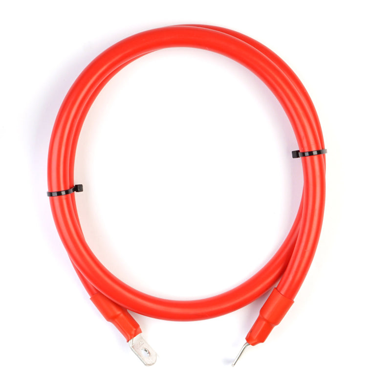 WATTSTUNDE® battery cable 70mm² M8/M8 130cm red