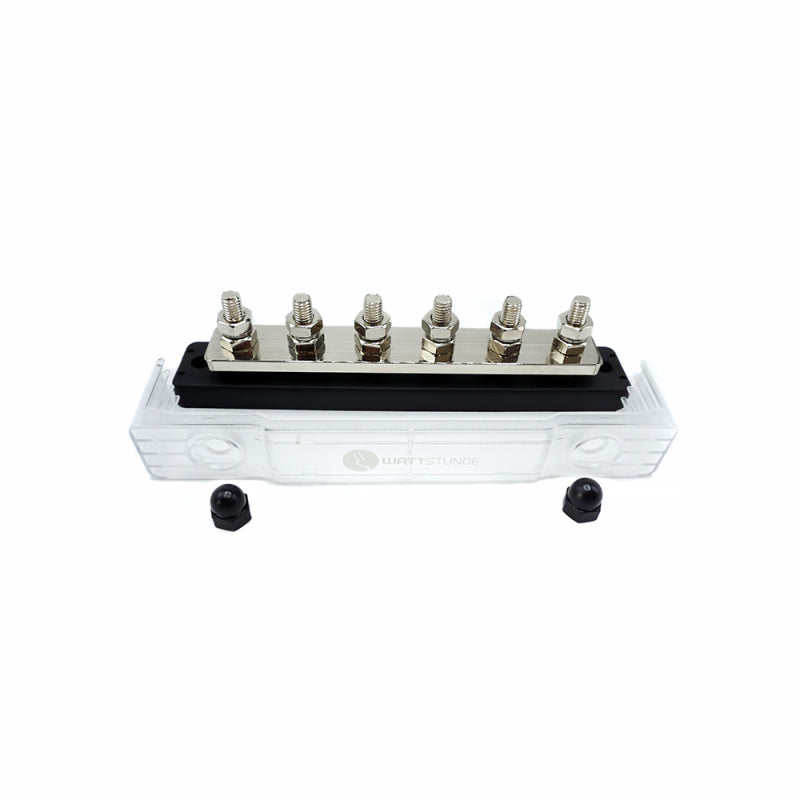 WATTSTUNDE® Busbar 6xM8 150 A / 70 V schwarz – Marine Infinite Shop (5/5)