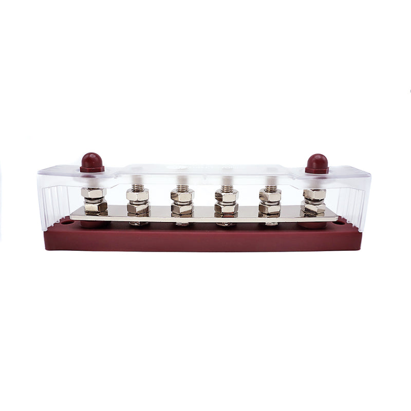 WATTSTUNDE® Busbar 6xM8 150A / 70V rot – Marine Infinite Shop (3/4)