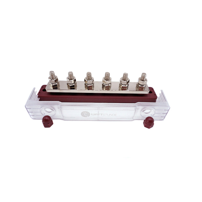 WATTSTUNDE® Busbar 6xM8 150A / 70V rot – Marine Infinite Shop (4/4)
