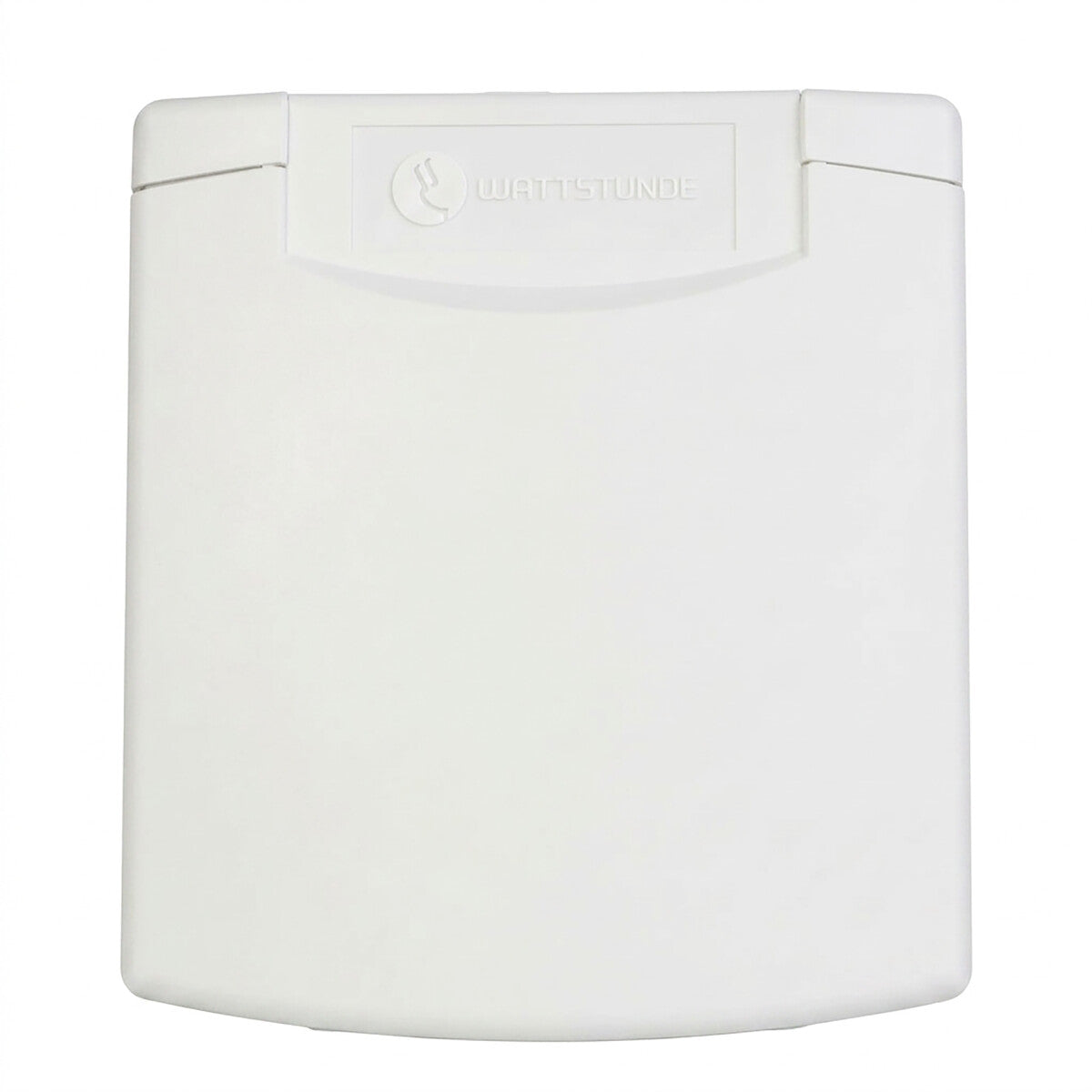 WATTSTUNDE® CEE-Einbausteckdose Weiß mit Magnetklappe, 16A