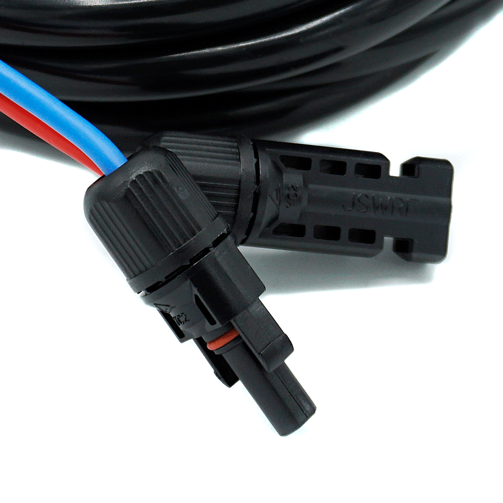 WATTSTUNDE® DAC 4.1 Connection Cable Solar Panel to Charge Controller 1 Meter 2 x 4mm²