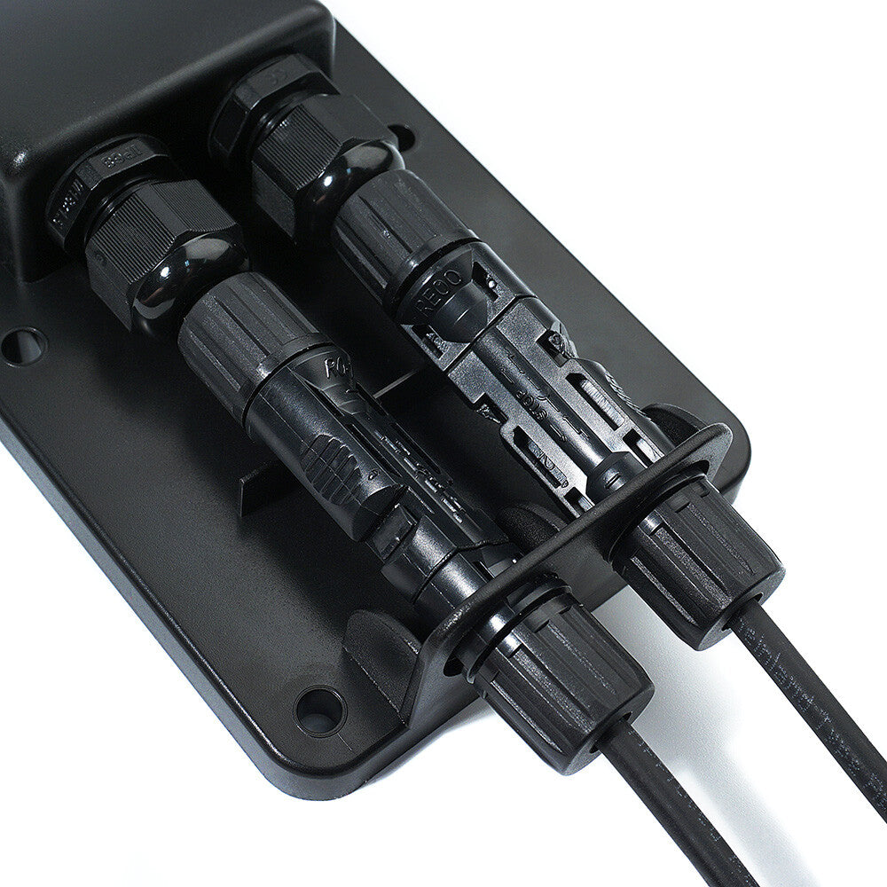 WATTSTUNDE® DXM2/S roof feedthrough / cable entry for 2 cables including cable management and plug support