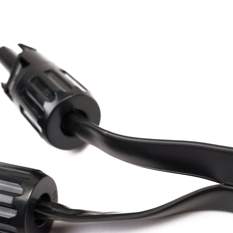WATTSTUNDE® Flachbandkabel Typ-MC4/Typ-MC4 50 cm schwarz – Marine Infinite Shop (2/3)