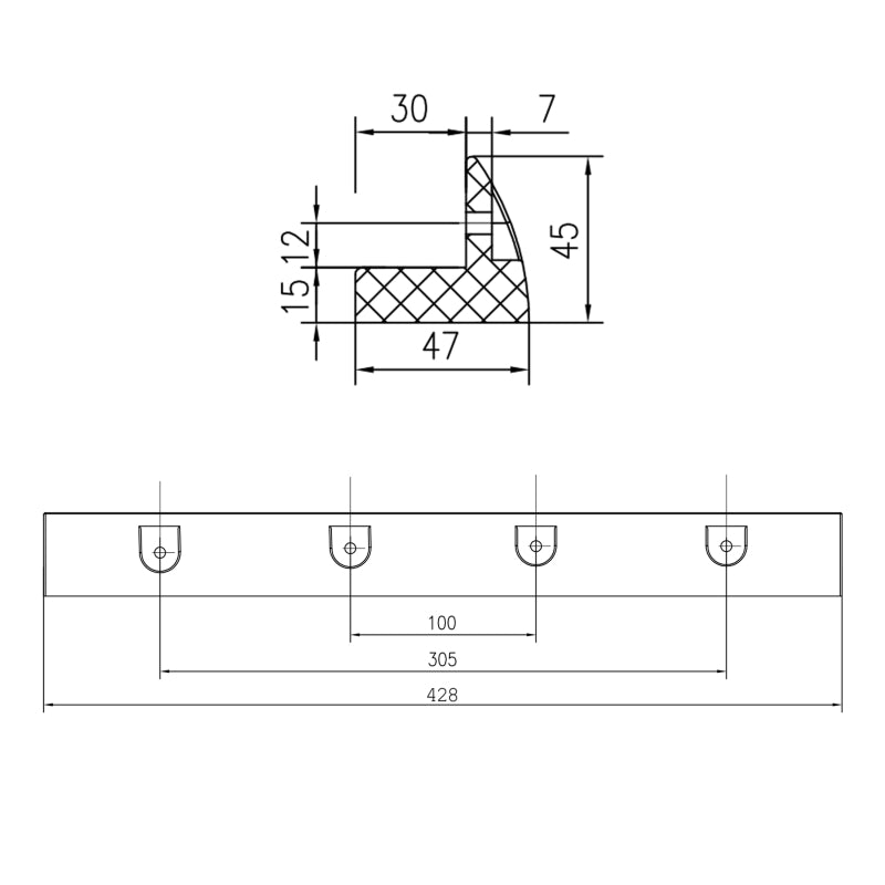 WATTSTUNDE® MOUNT Solarmodul Halterung 43 schwarz – Marine Infinite Shop (6/6)