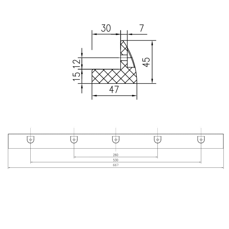 WATTSTUNDE® MOUNT Solarmodul Halterung 67 weiß – Marine Infinite Shop (6/6)
