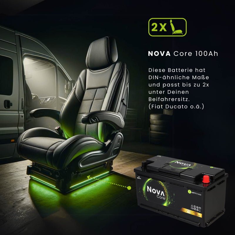 WATTSTUNDE® NOVA Core 100 Ah Batterie LiFePO4 – Marine Infinite Shop (7/7)