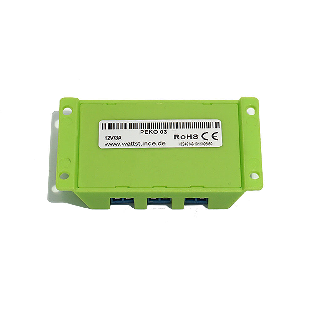 WATTSTUNDE® PEKO 03 Solar Charge Controller 3 A