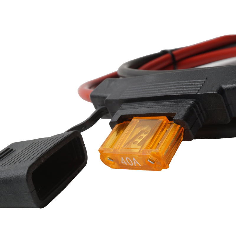 WATTSTUNDE® Sicherungskabel (mit Sicherung 40 A) 2 x 10 mm² M8/Aderendhülse 1,5 m rot/schwarz – Marine Infinite Shop (3/5)