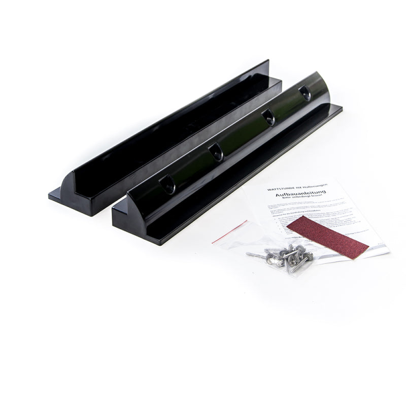 WATTSTUNDE® Solarmodul Halterung HXH68/S ASA Kunststoff schwarz – Marine Infinite Shop (1/7)