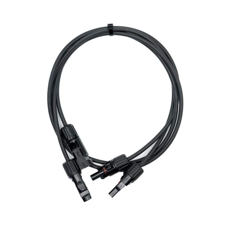 WATTSTUNDE® Solarverlängerungskabel 2x6 mm² Typ-MC4/Typ-MC4 10 m schwarz – Marine Infinite Shop (1/5)