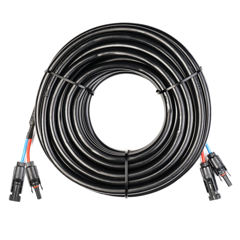 WATTSTUNDE® Verlängerungskabel (2 x) 4 mm² Typ-MC4/Typ-MC4 15 m schwarz – Marine Infinite Shop (1/3)