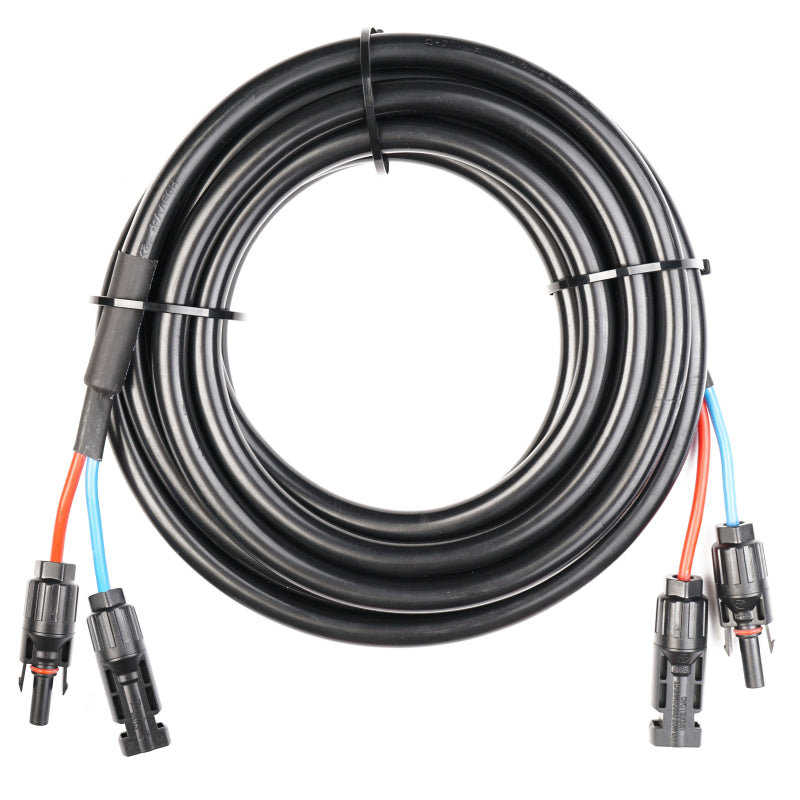 WATTSTUNDE® Verlängerungskabel (2 x) 4 mm² Typ-MC4/Typ-MC4 5 m schwarz – Marine Infinite Shop (1/3)
