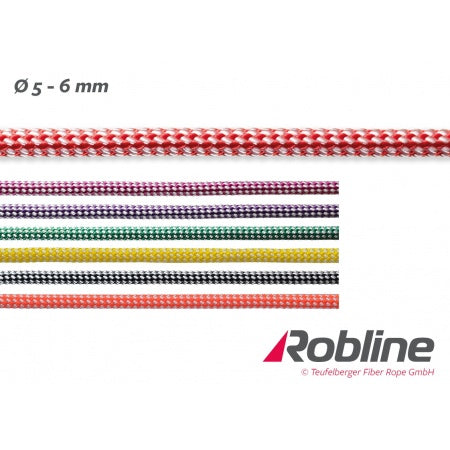 ROBLINE Dinghy Control, PES/Robtec 4mm weiß/navy – Marine Infinite Shop
